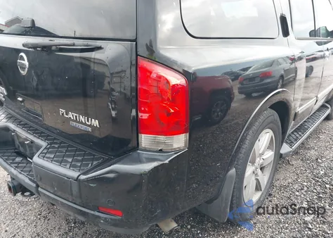 2011 Nissan Armada Platinum from USA, damaged, VIN 5N1BA0NF3BN604467